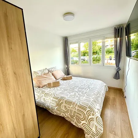 Apartamento - 3 Pieces Cosy Avec Jacuzzi & Grande Terrasse Antibes