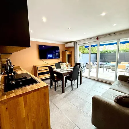 - 3 Pieces Cosy Avec Jacuzzi & Grande Terrasse Antibes